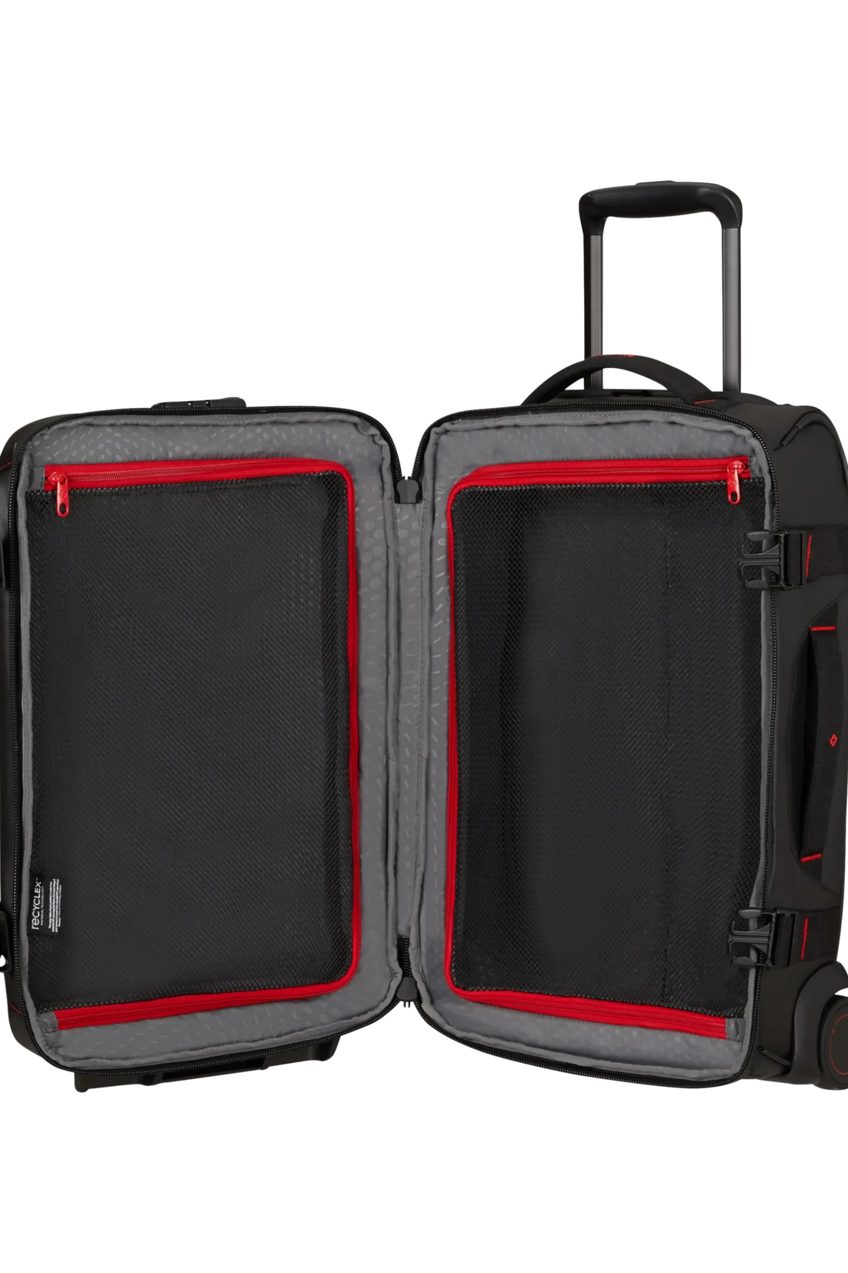 Ecodiver - Borsone con ruote a doppio comparto 55 cm