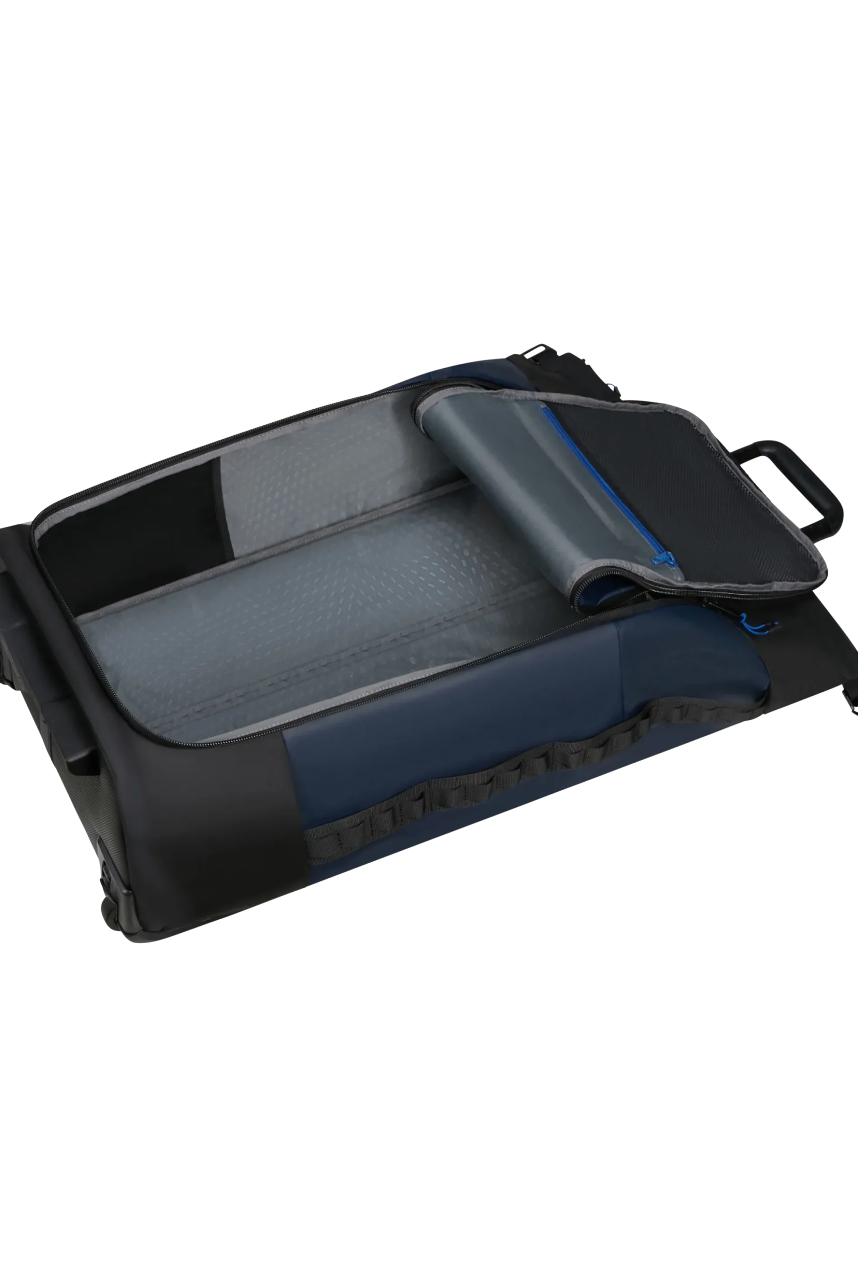 Ecodiver - Borsone pieghevole con ruote 4-in-1