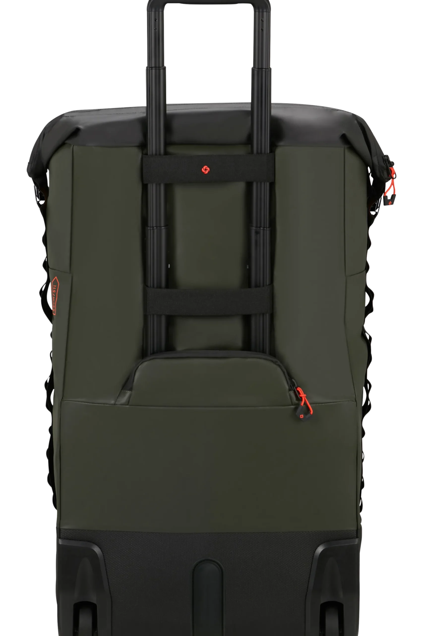 Ecodiver - Borsone pieghevole con ruote 4-in-1