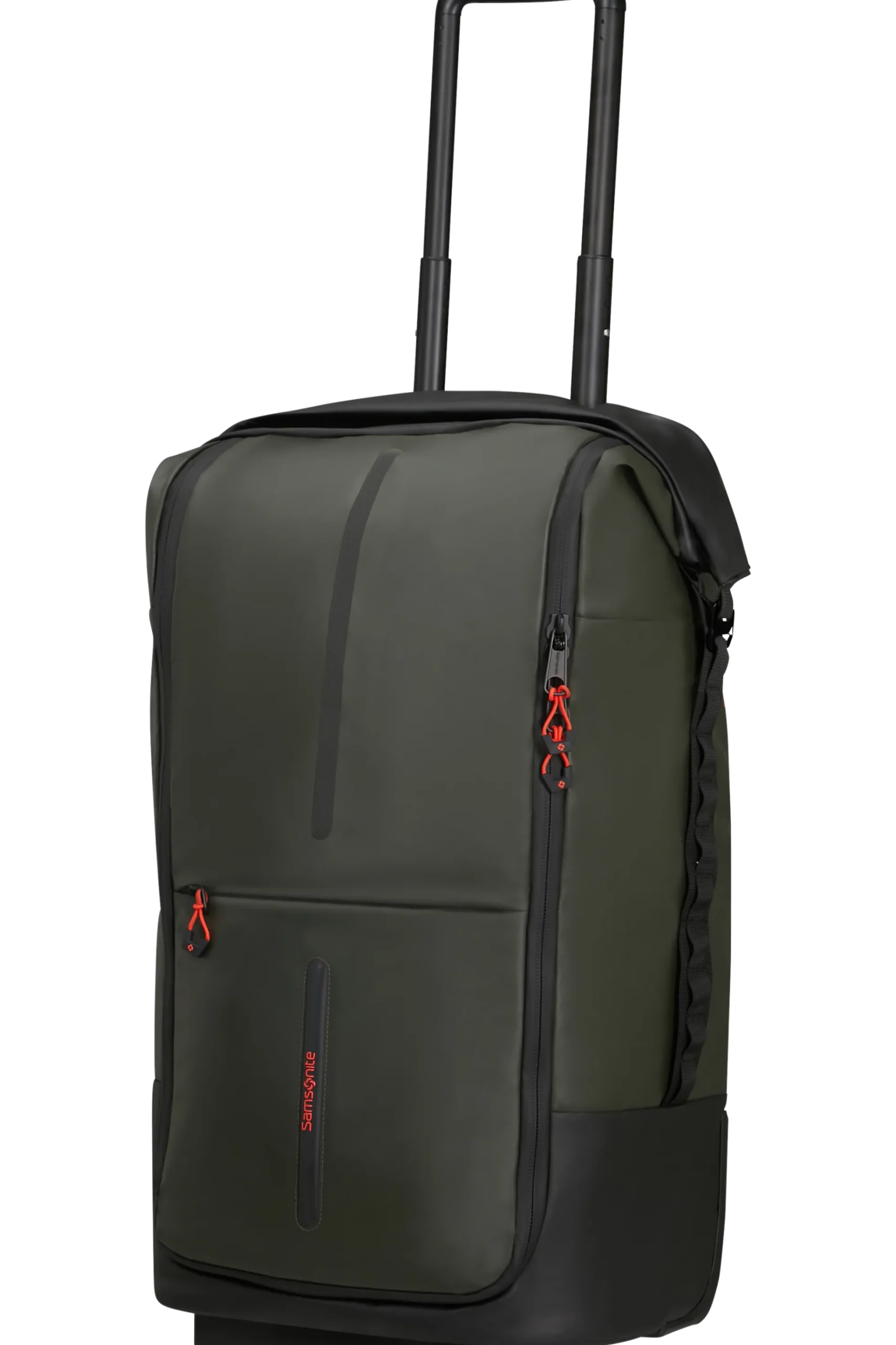 Ecodiver - Borsone pieghevole con ruote 4-in-1