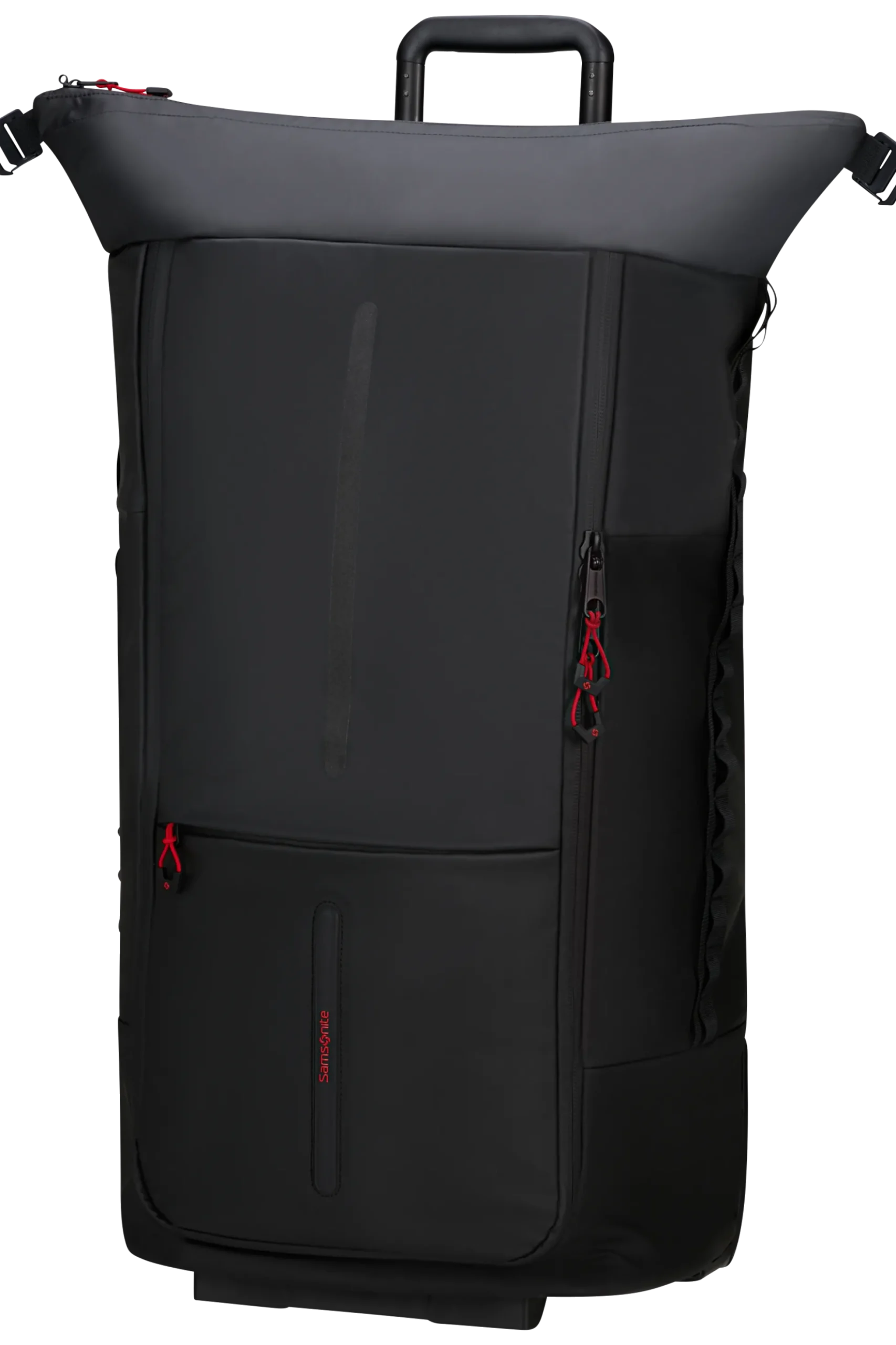 Ecodiver - Borsone pieghevole con ruote 4-in-1