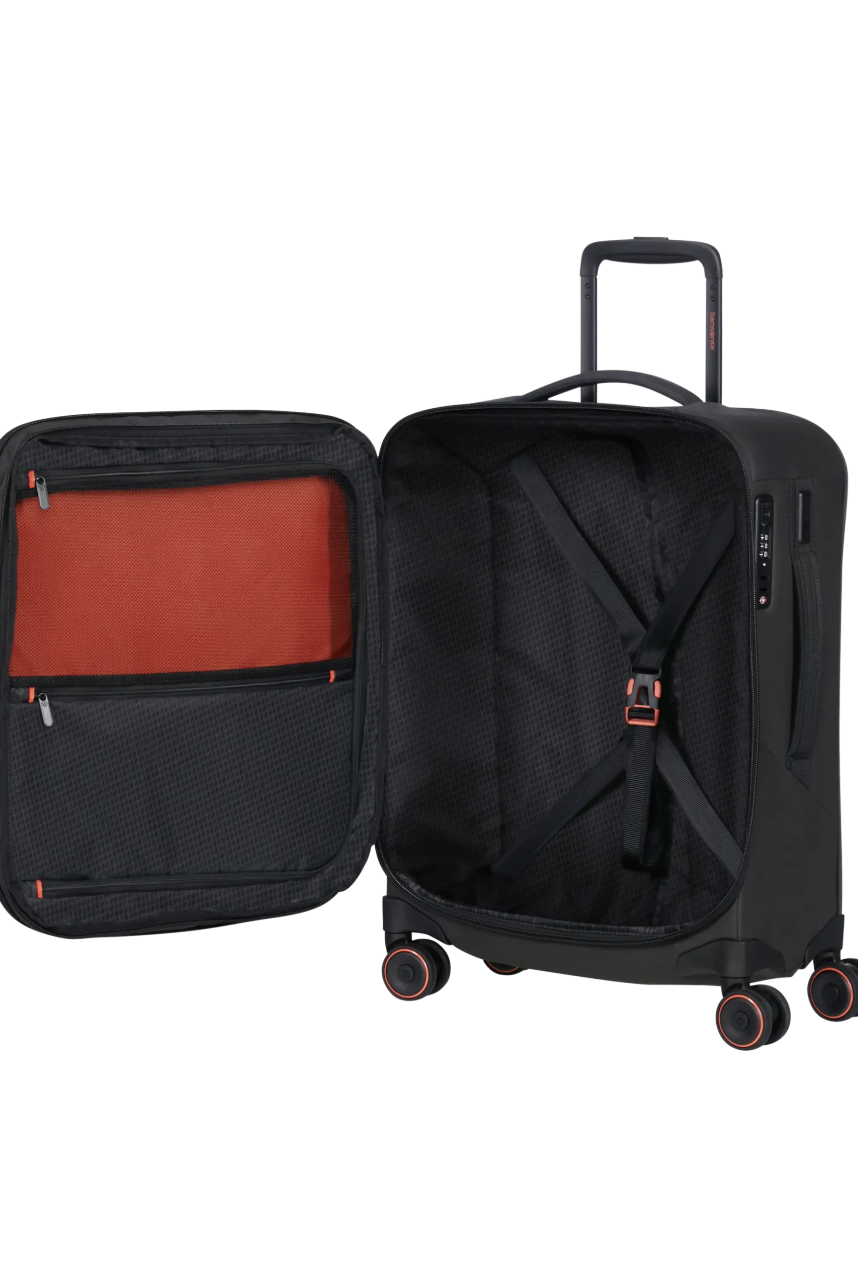 Glazed - Trolley espandibile (4 ruote) 55cm