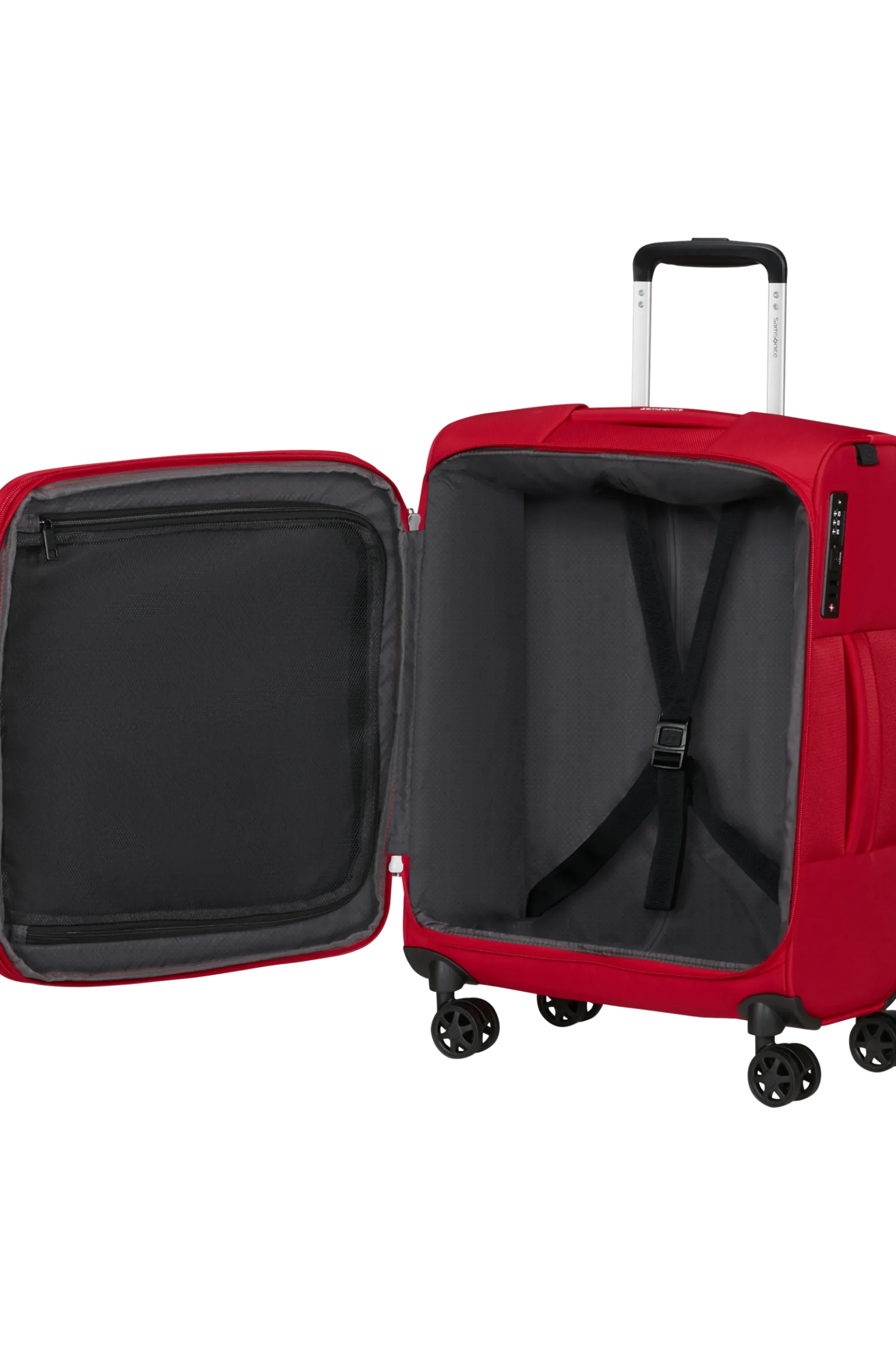 GoTwist - Trolley espandibile (4 ruote) 55cm