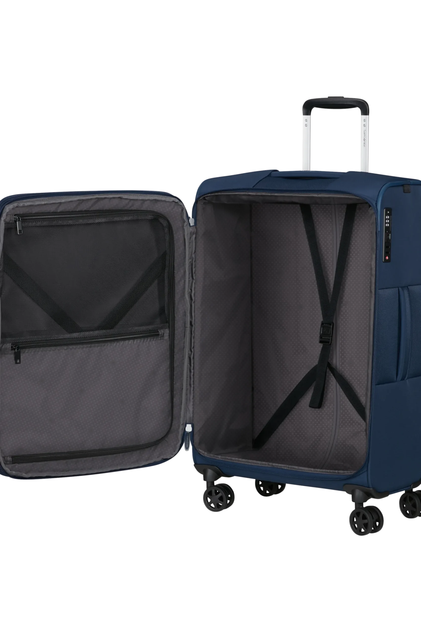 GoTwist - Trolley espandibile (4 ruote) 68cm