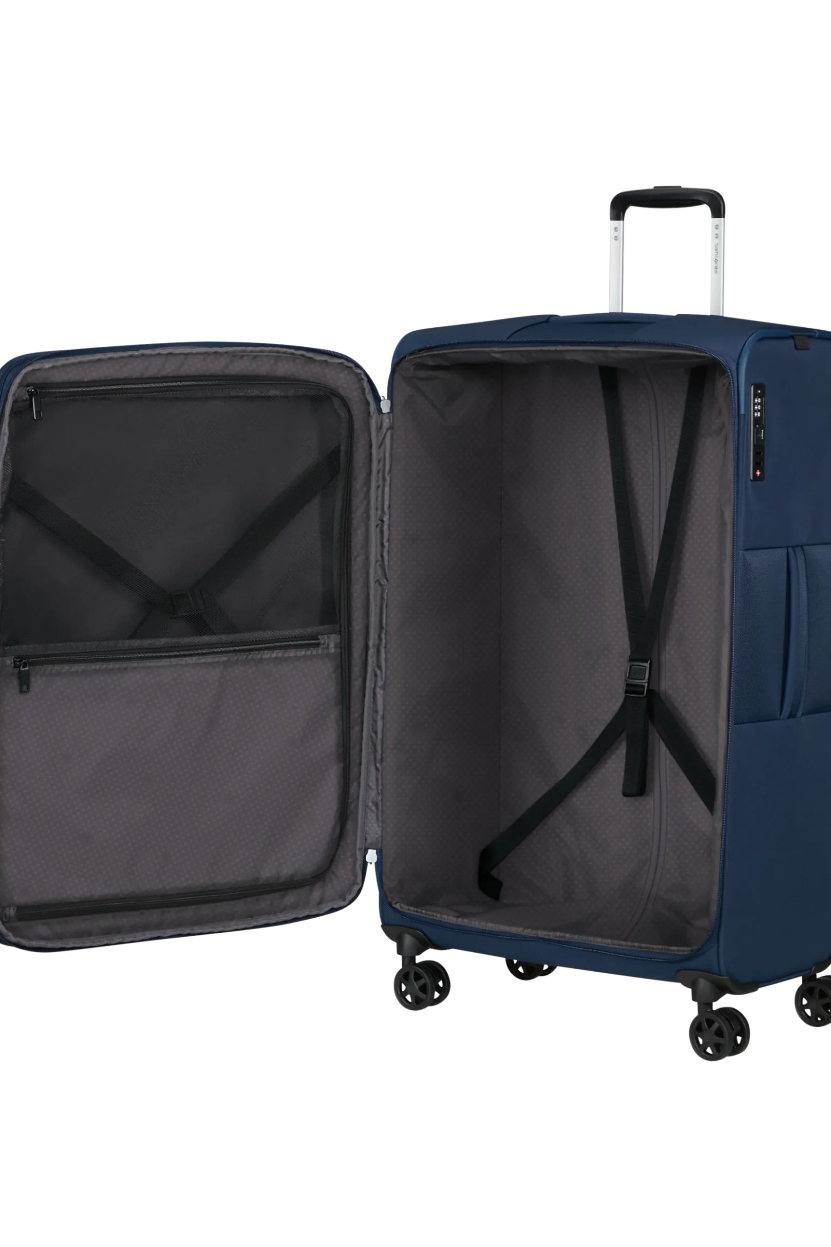 GoTwist - Trolley espandibile (4 ruote) 78cm