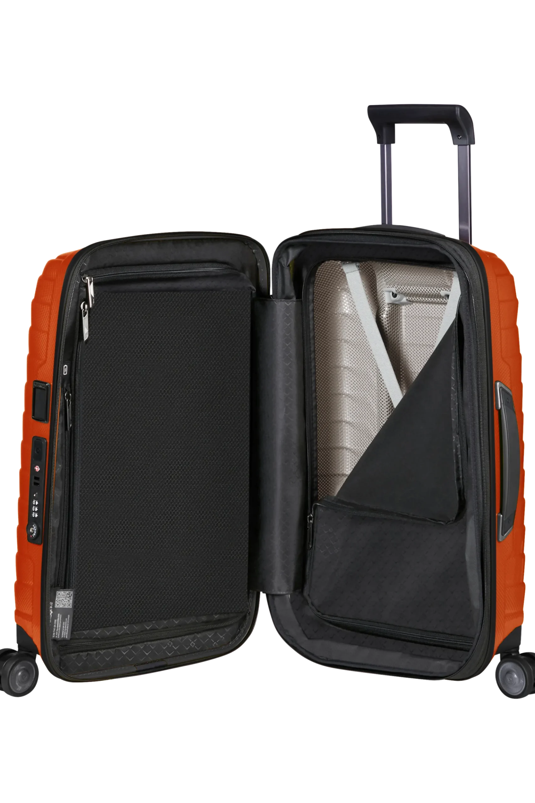 Proxis - Trolley espandibile (4 ruote) 55cm