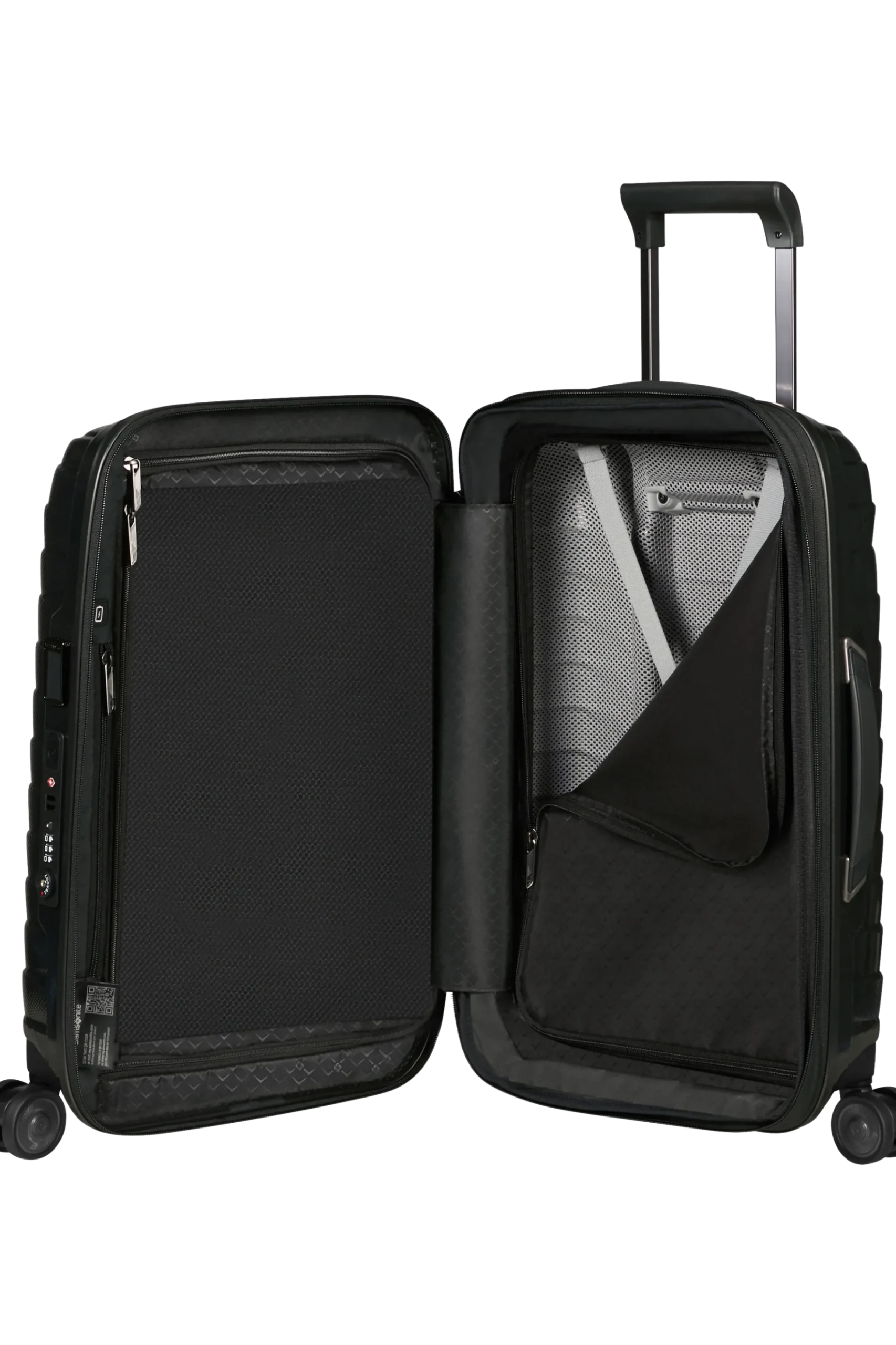 Proxis - Trolley espandibile (4 ruote) 55cm