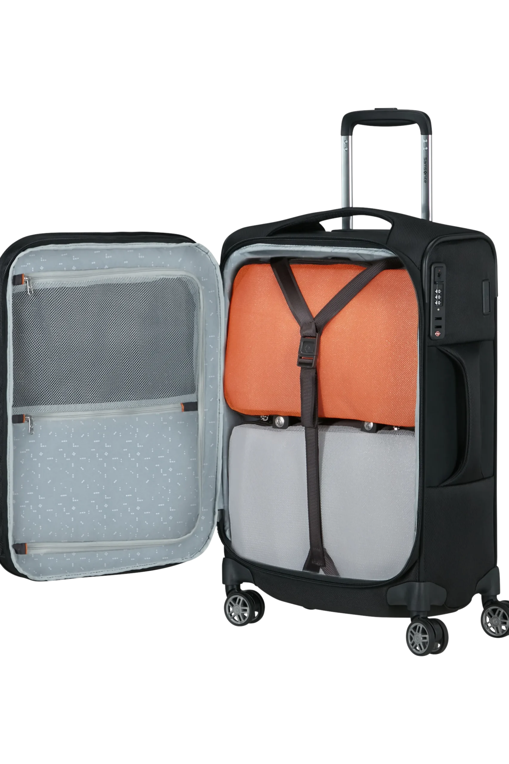 Re-Lite - Trolley espandibile (4 ruote) 55cm