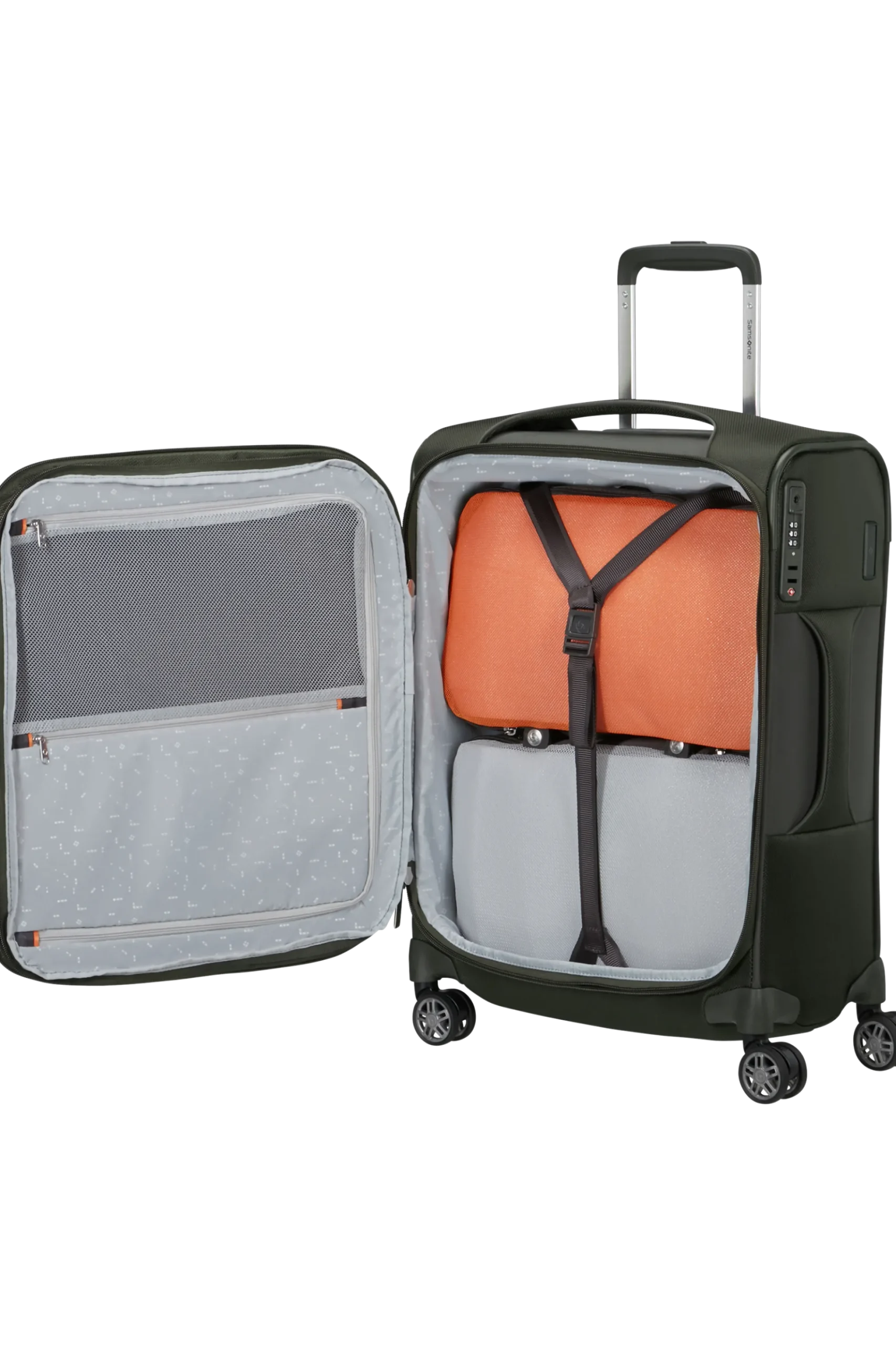 Re-Lite - Trolley espandibile (4 ruote) 55cm