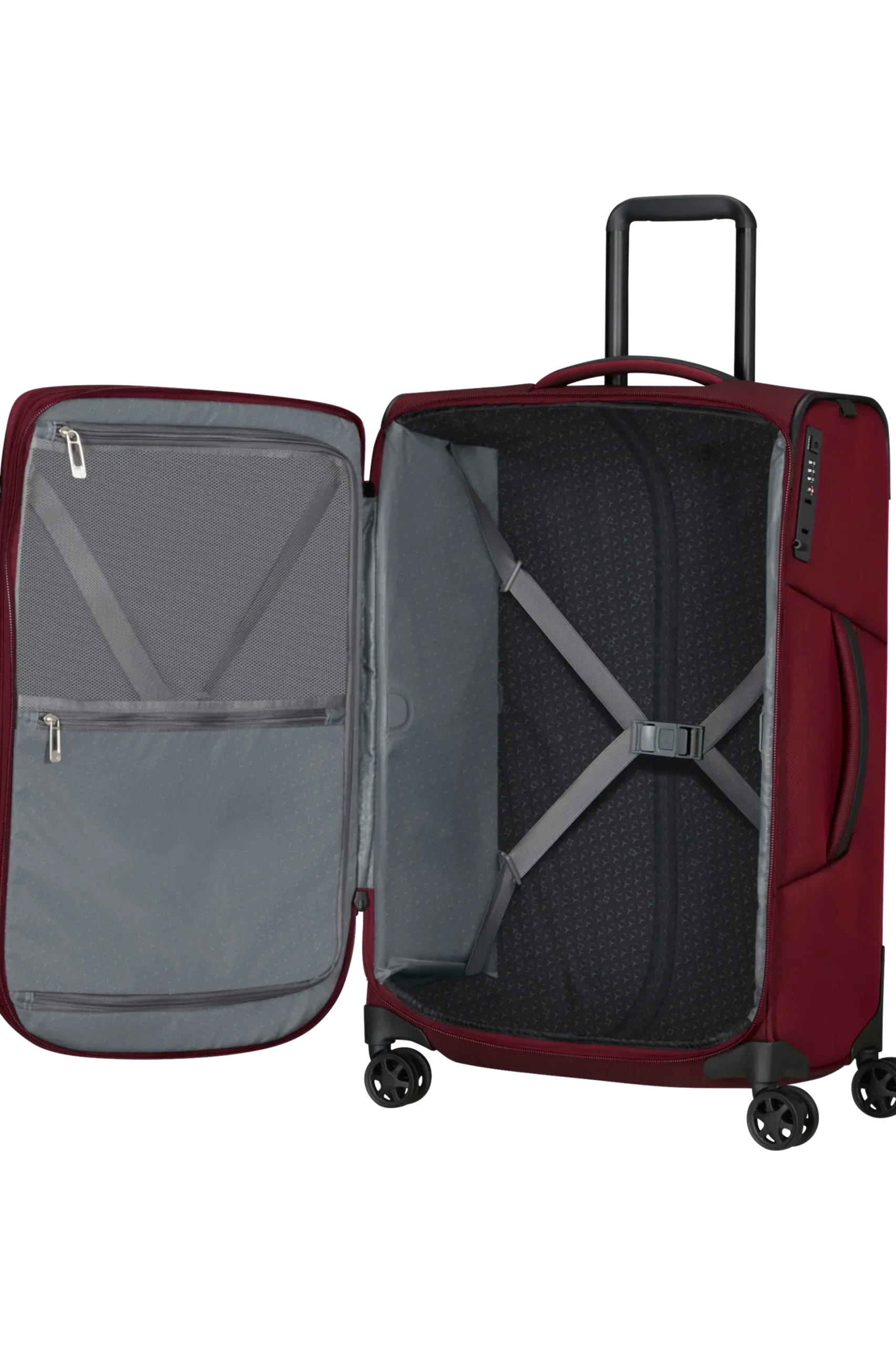 Respark - Trolley Espandibile (4 ruote) 67cm