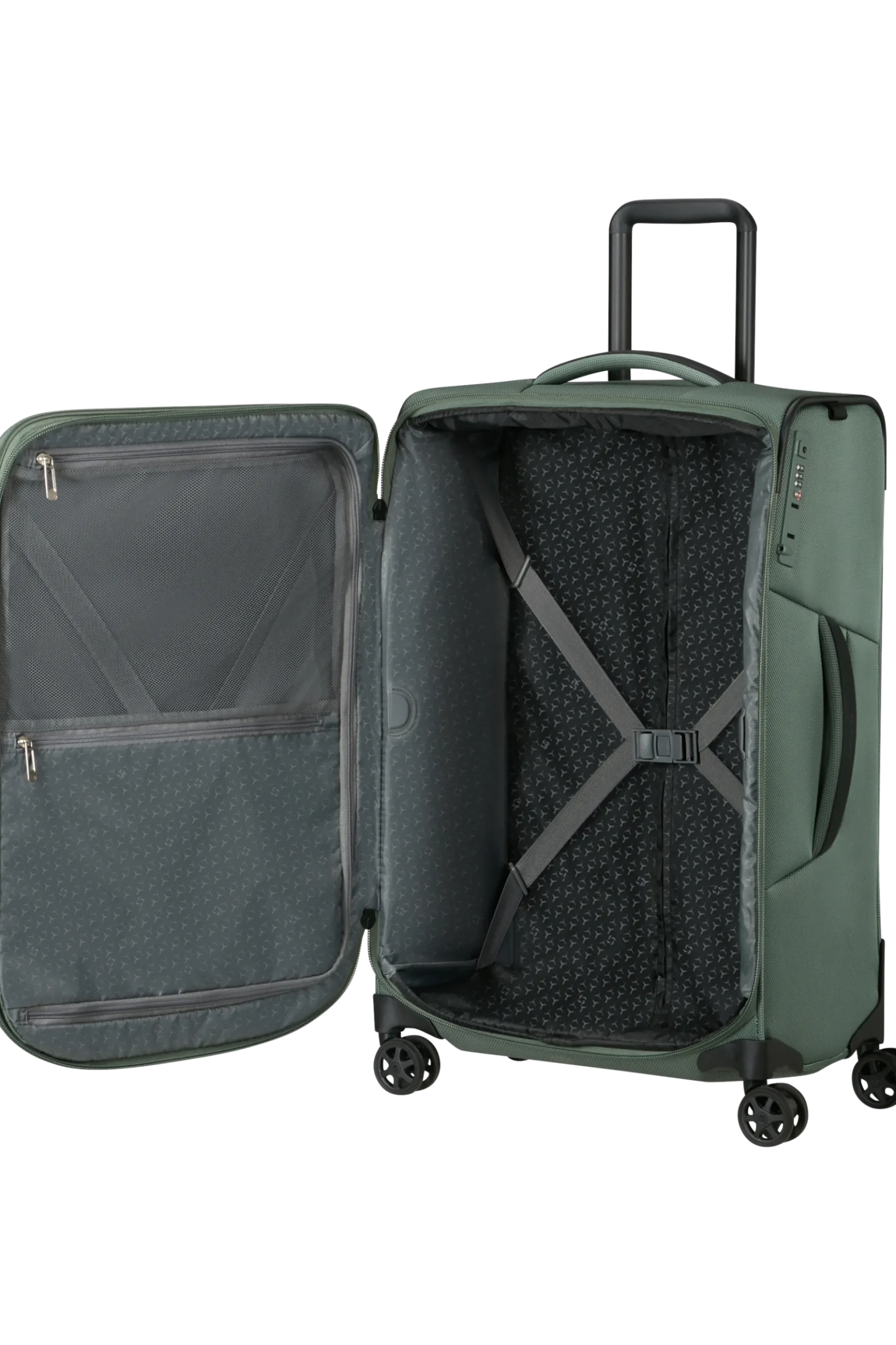 Respark - Trolley Espandibile (4 ruote) 67cm