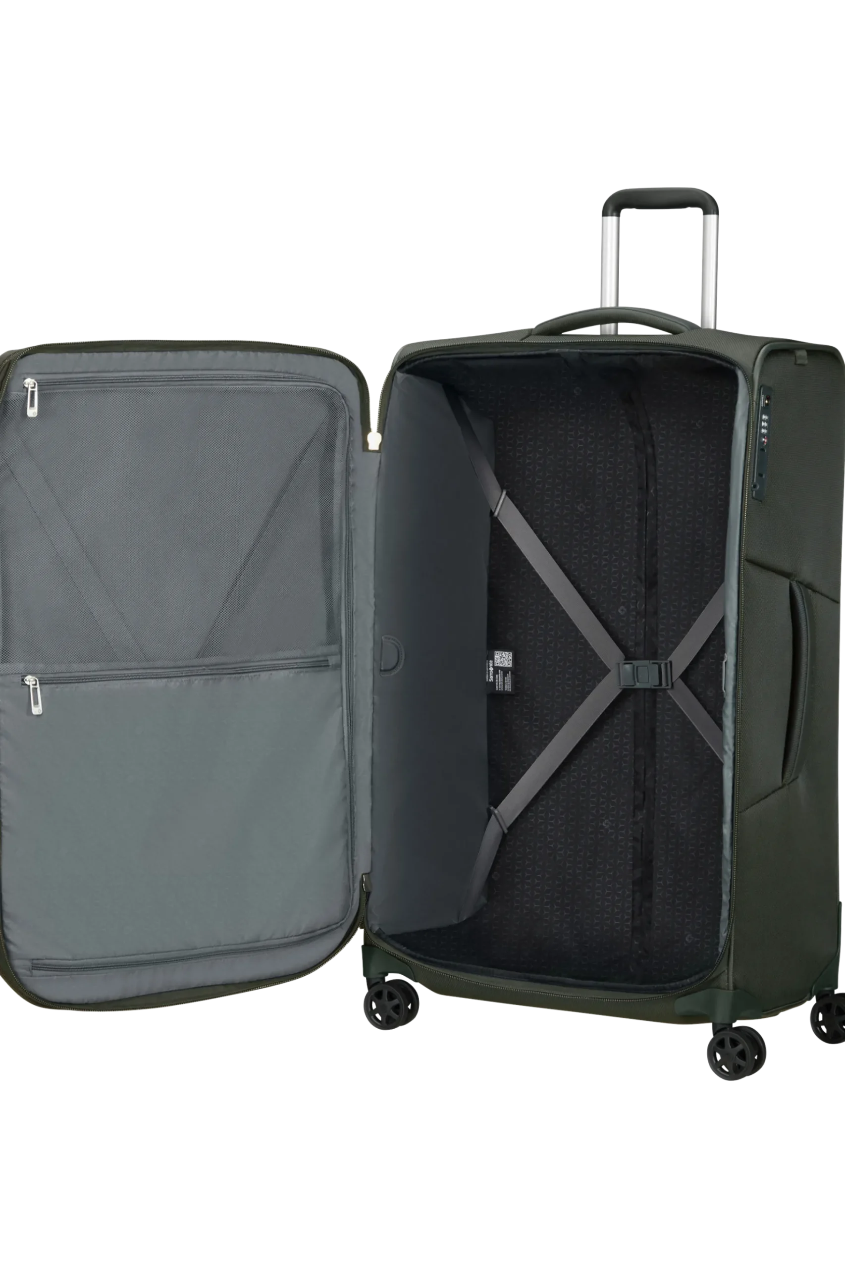 Respark - Trolley Espandibile (4 ruote) 79cm