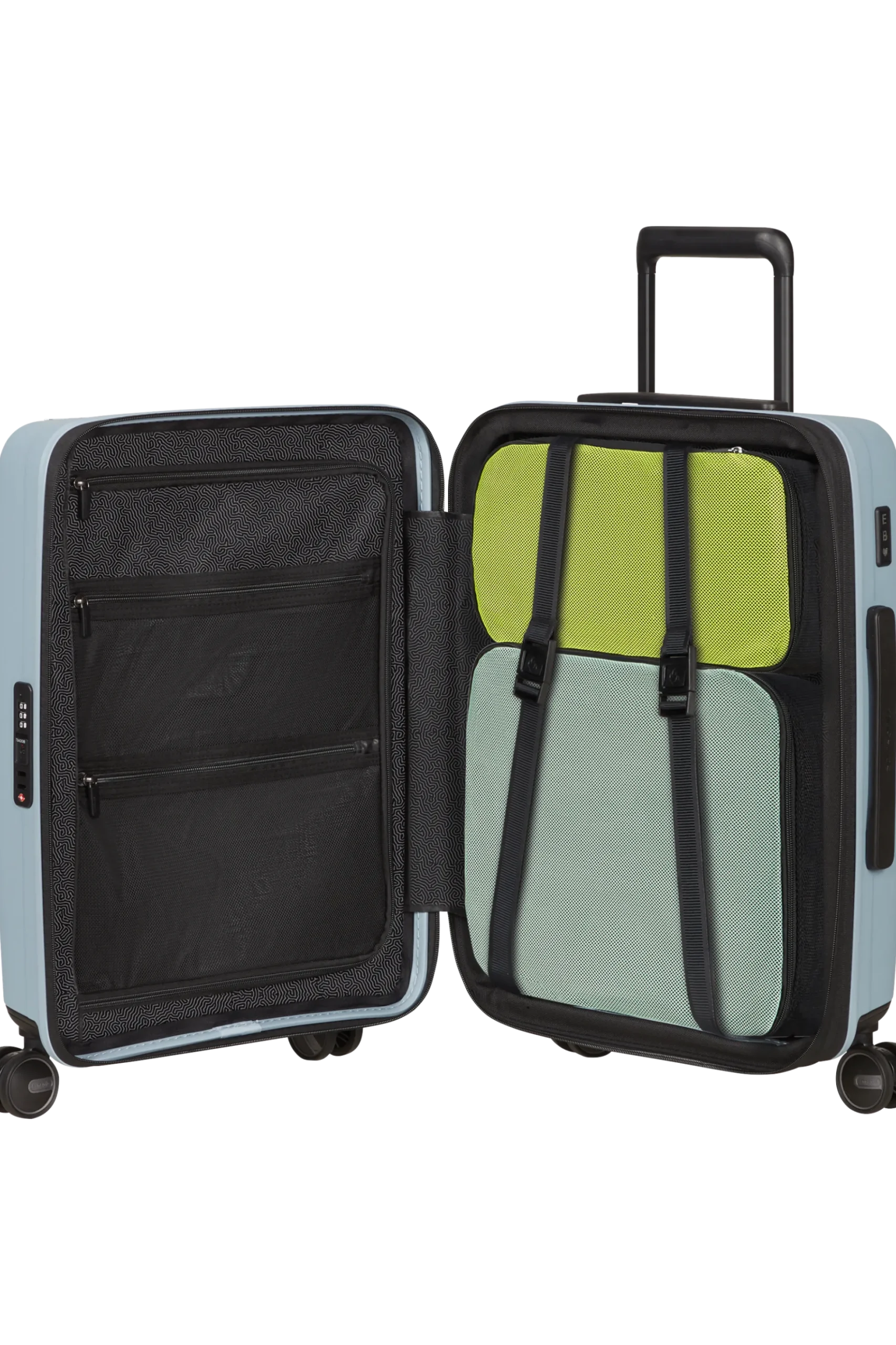 Restackd - Trolley espandibile (4 ruote) 55cm