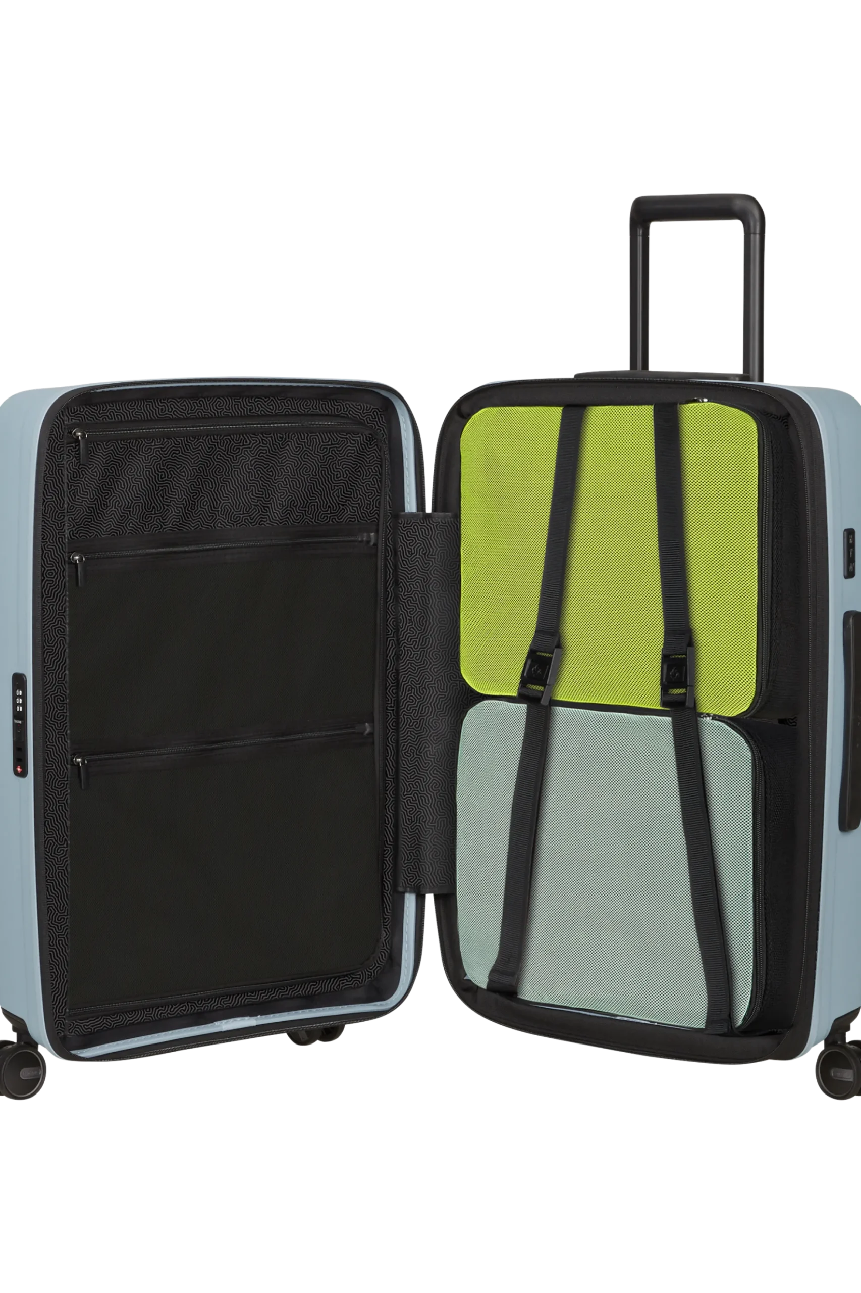 Restackd - Trolley espandibile (4 ruote) 68cm
