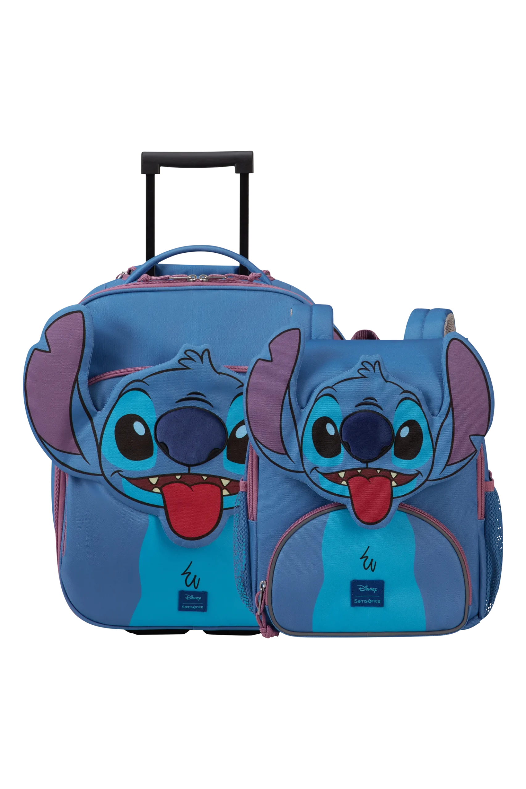 STITCH SET 3 - (Valigia (2 ruote) 45cm + Zaino)