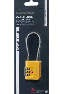 Ta Revolution - Lucchetto a cavo TSA con codice a 3 cifre