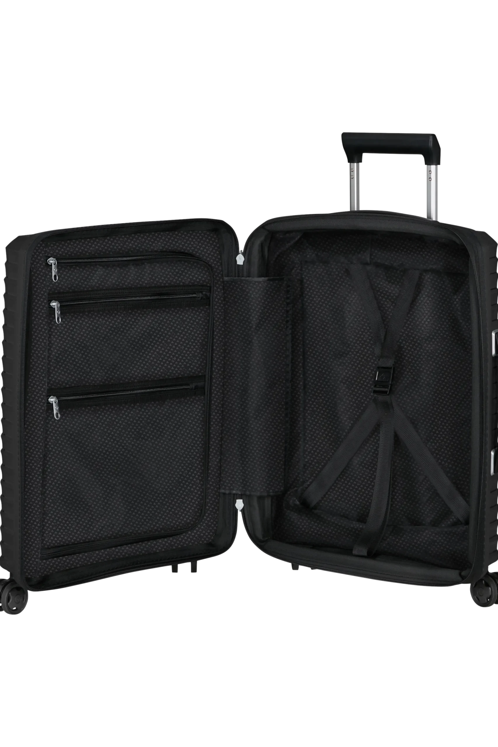 Upscape - Trolley espandibile (4 ruote) 55cm