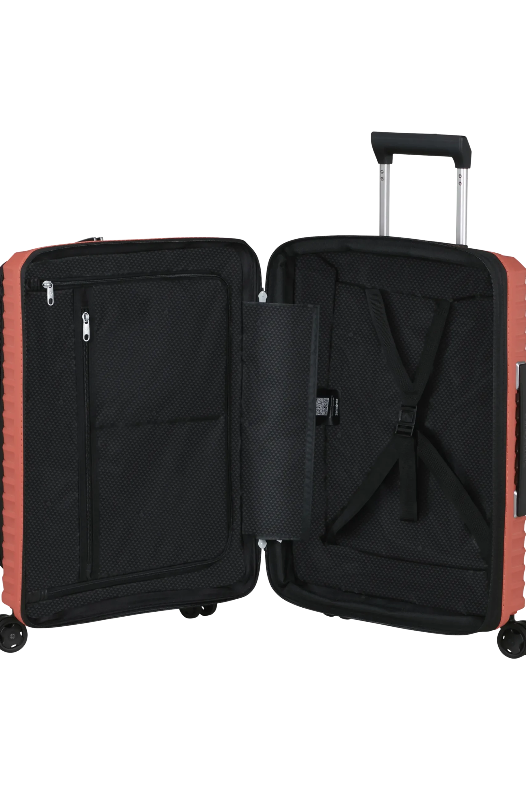Upscape - Trolley espandibile (4 ruote) 55cm