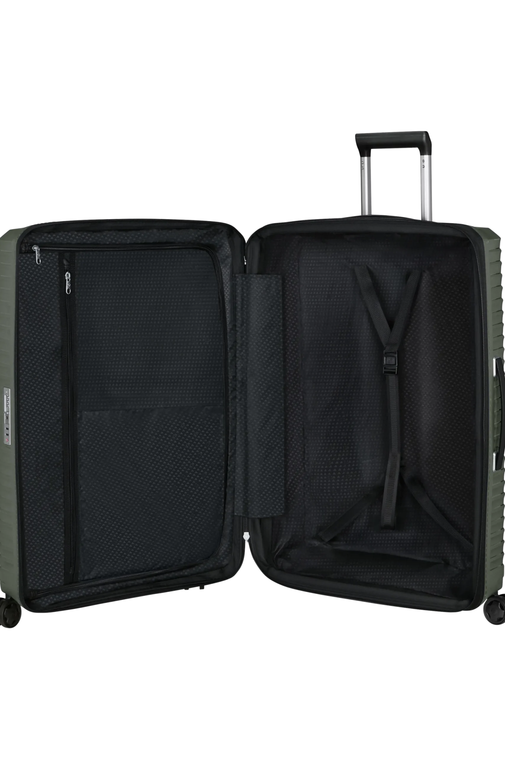 Upscape - Trolley espandibile (4 ruote) 68cm