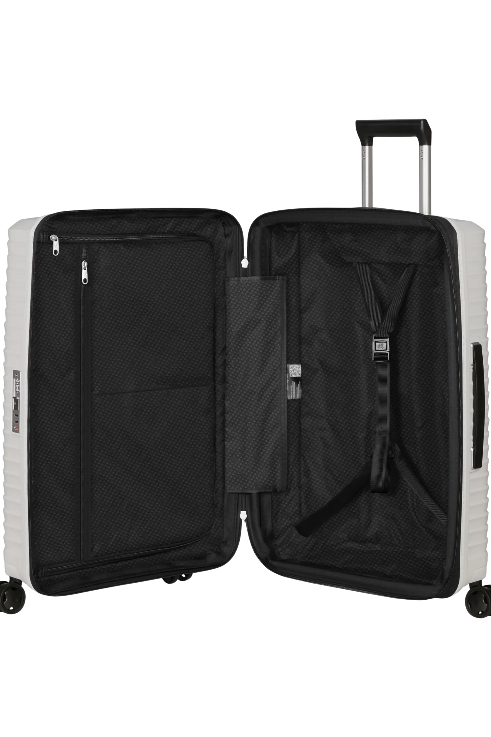 Upscape - Trolley espandibile (4 ruote) 68cm