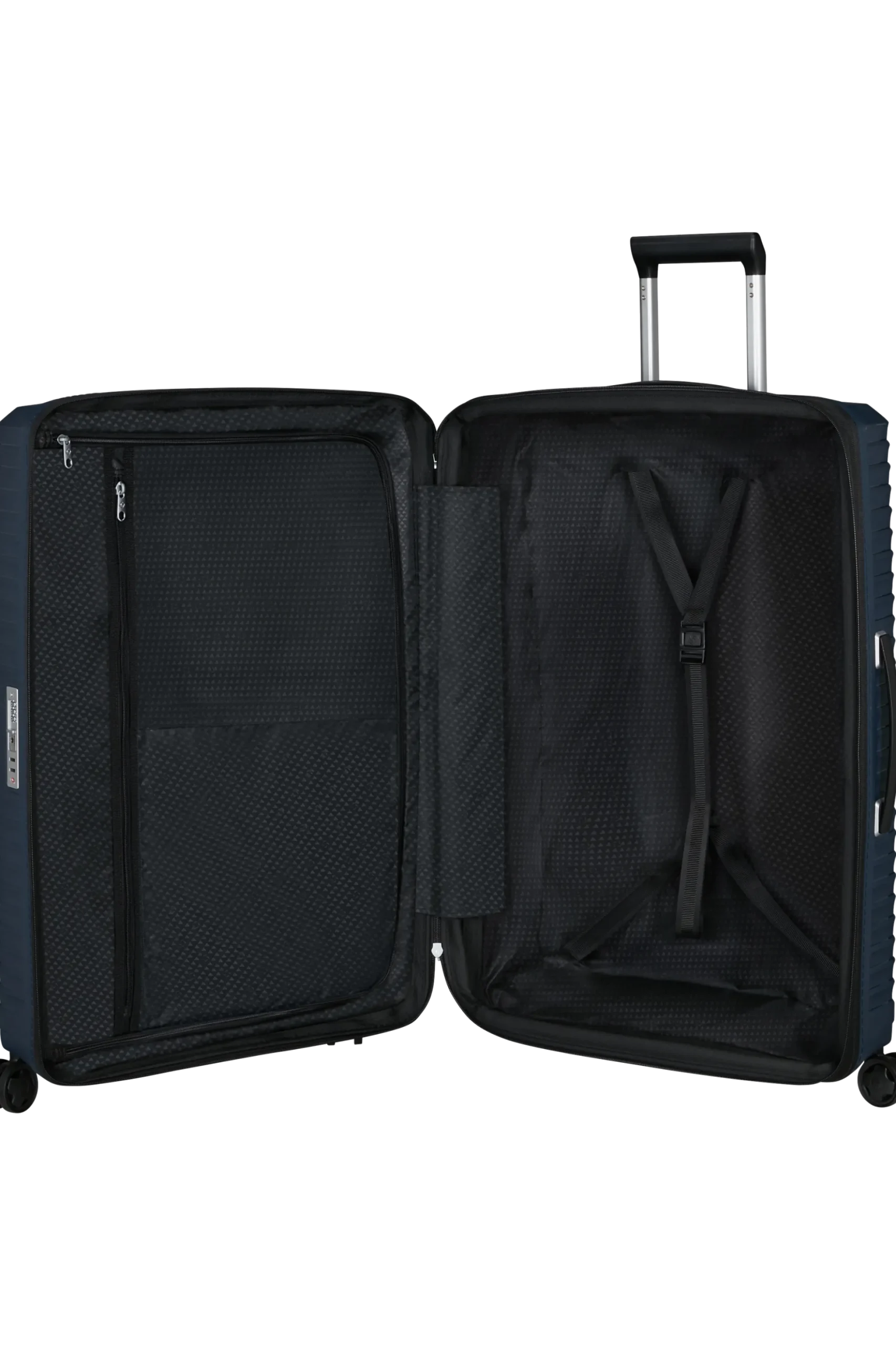 Upscape - Trolley espandibile (4 ruote) 75cm