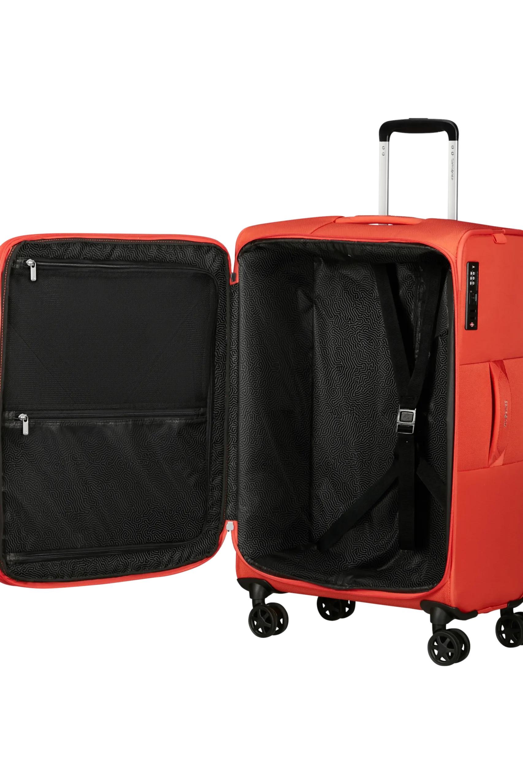 Urbify - Trolley espandibile (4 ruote) 68cm