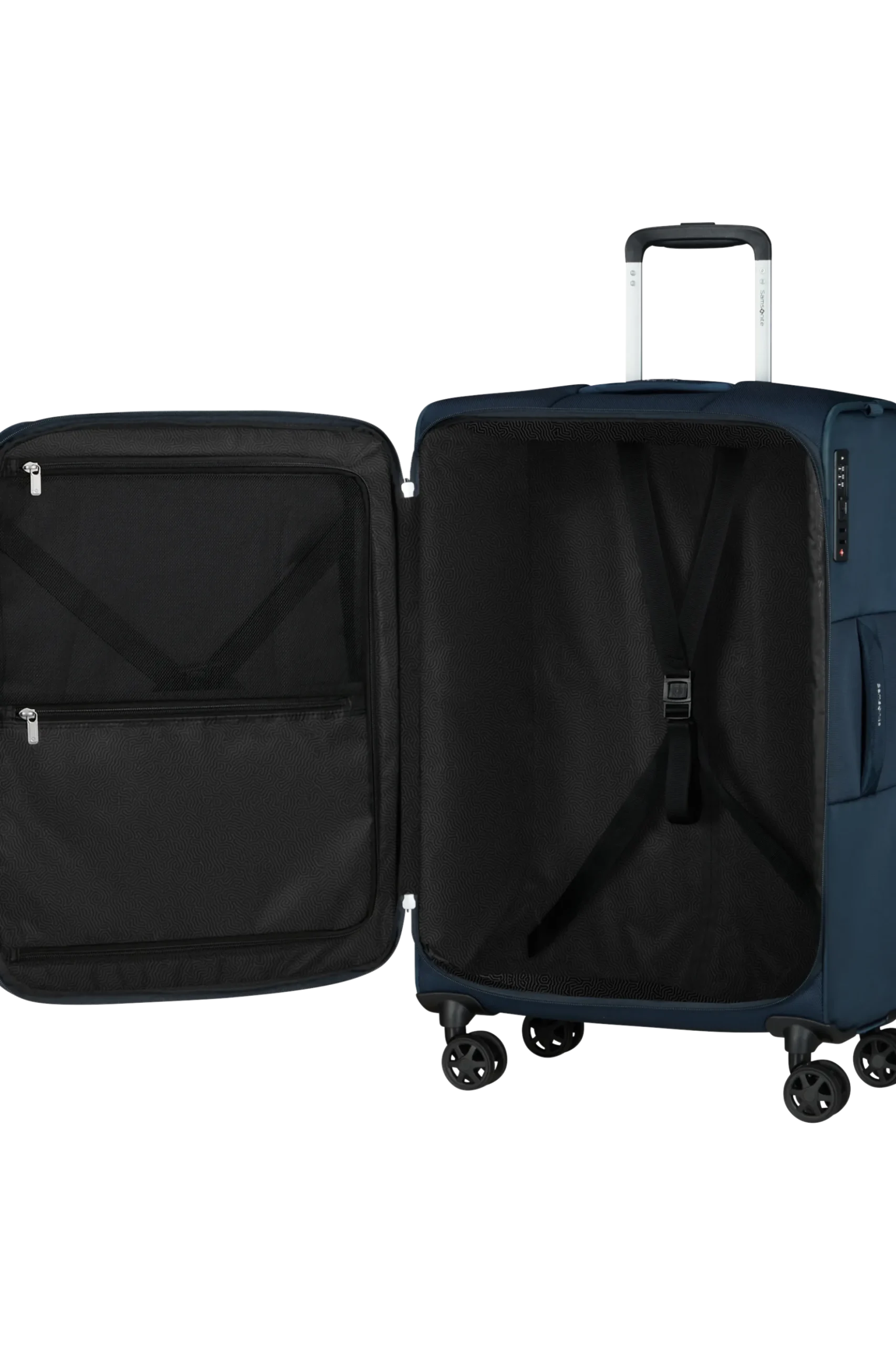 Urbify - Trolley espandibile (4 ruote) 68cm
