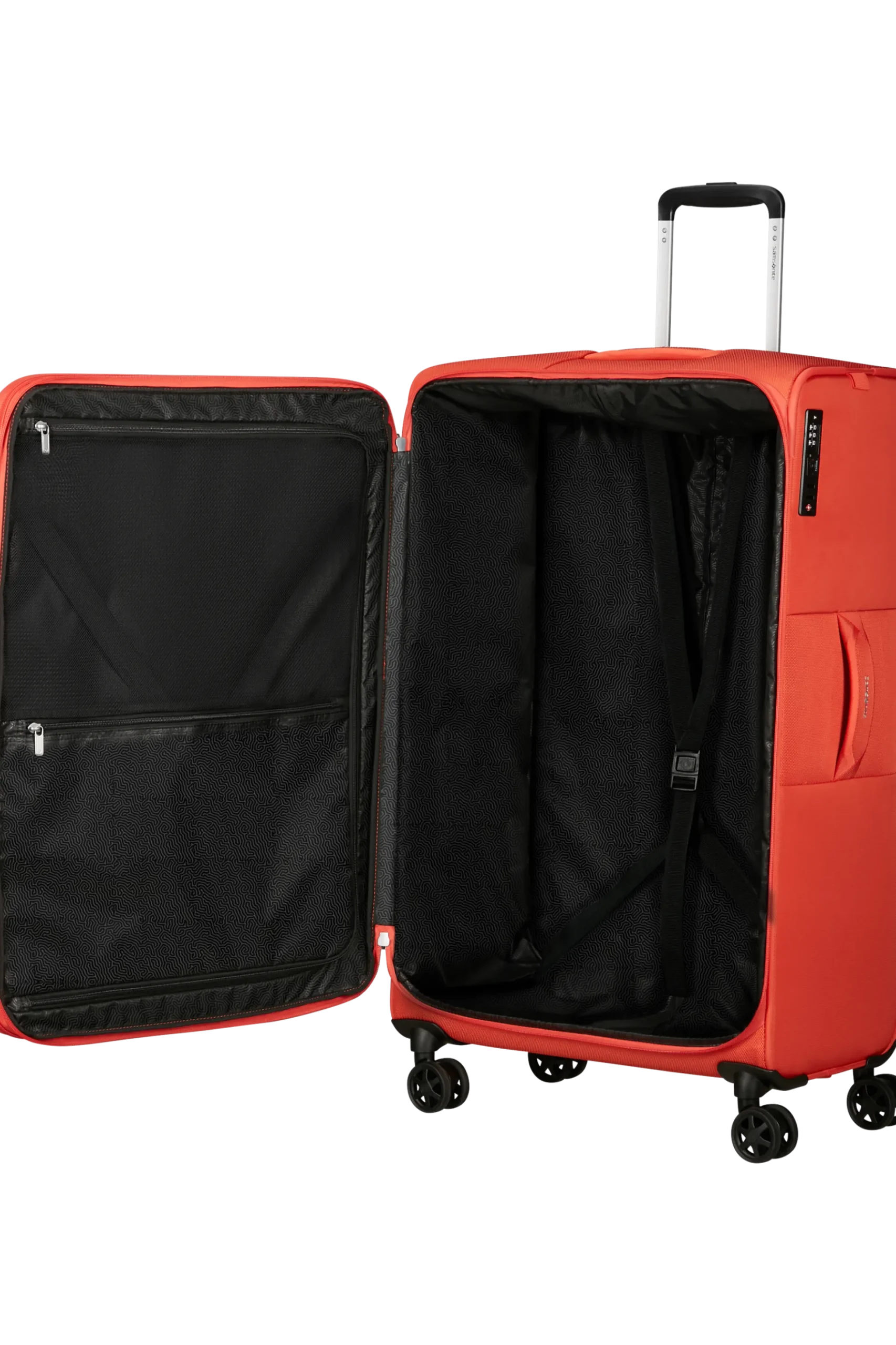 Urbify - Trolley espandibile (4 ruote) 78cm