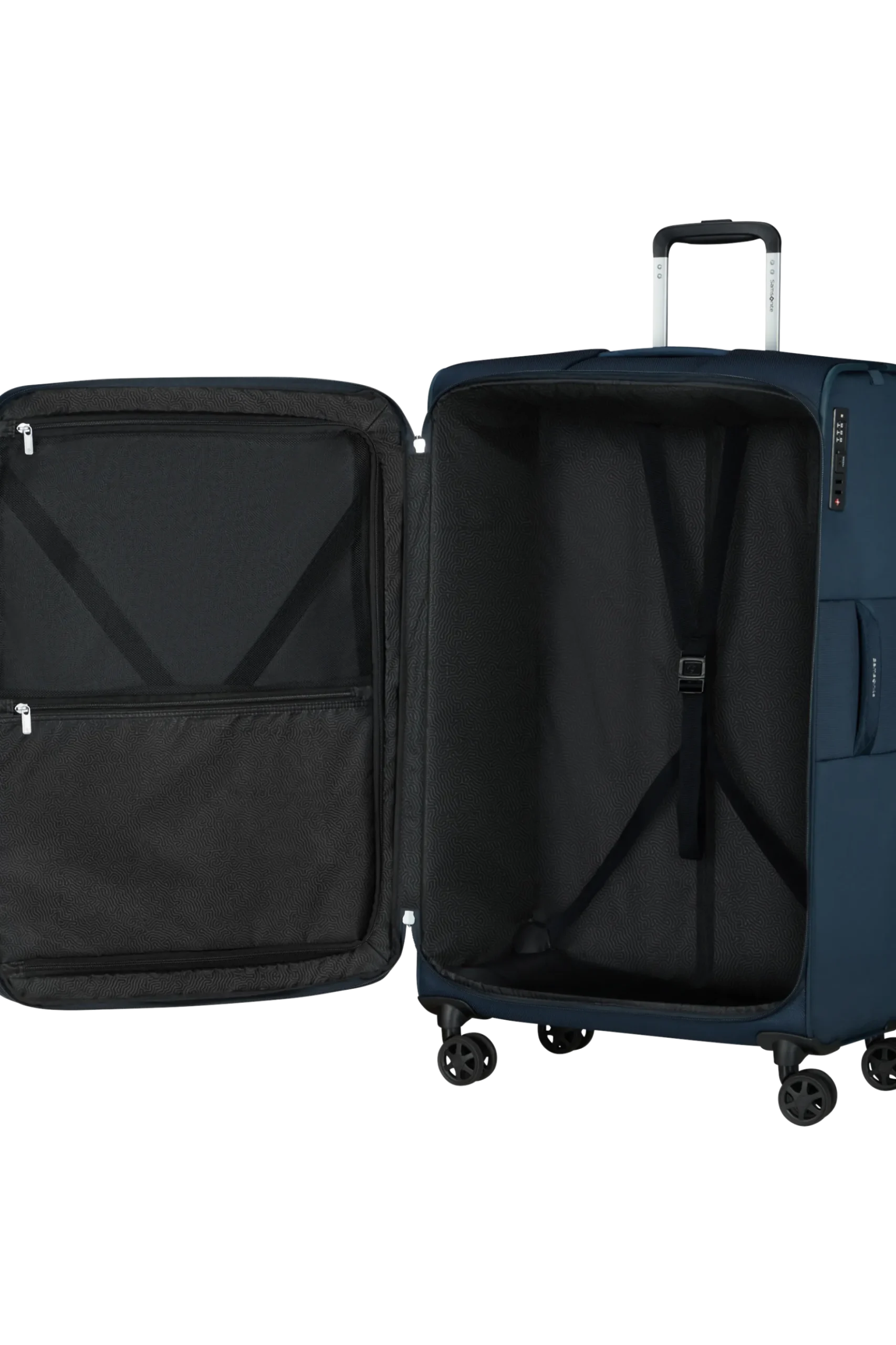 Urbify - Trolley espandibile (4 ruote) 78cm